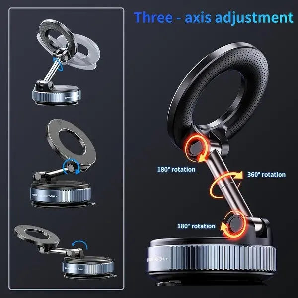 Zyvlor Foldable Magnetic Car Phone Holder