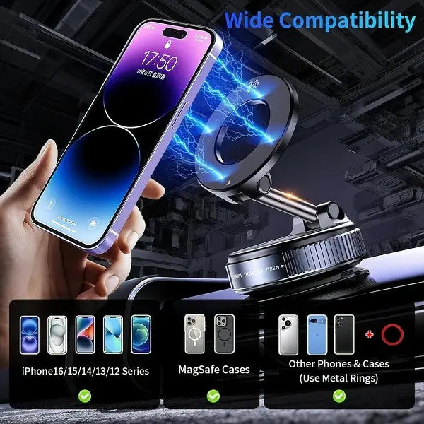 Zyvlor Foldable Magnetic Car Phone Holder